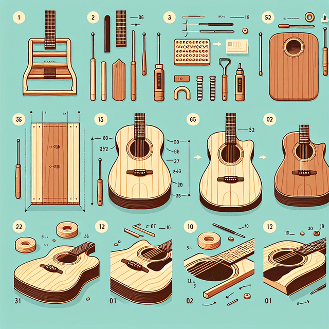 joining acoustic guitar neck to body