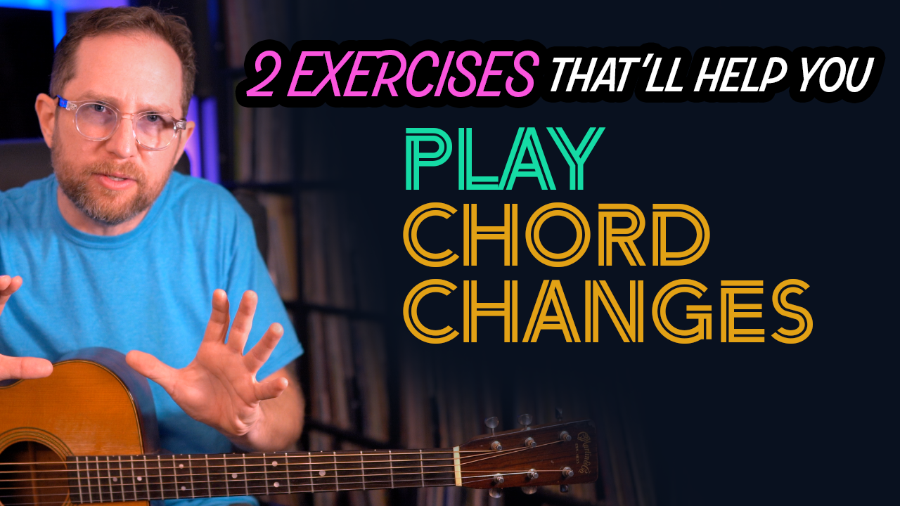 extended fretting exercise guitar