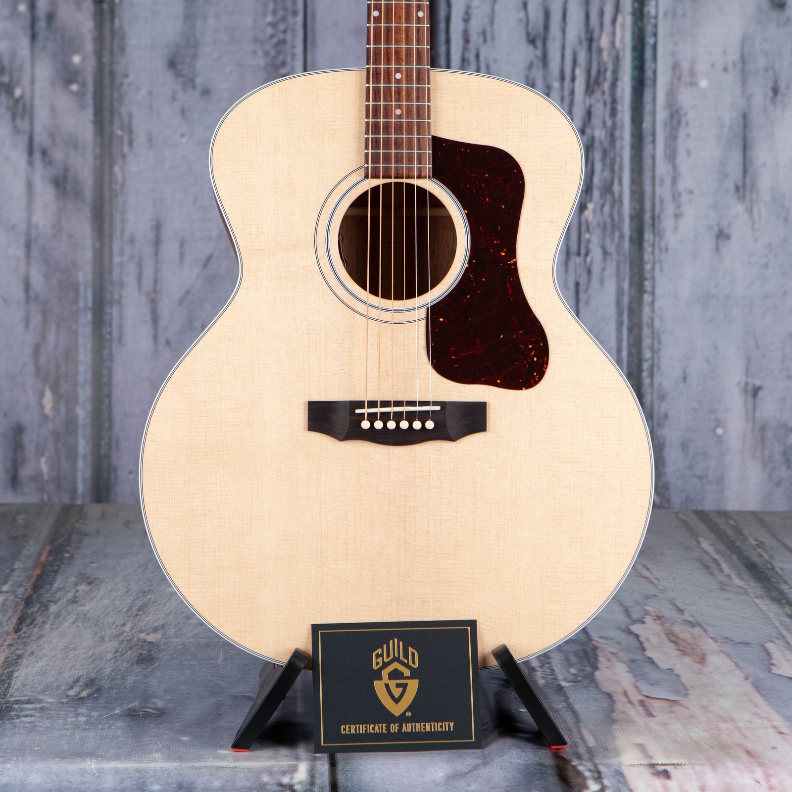 jumbo acoustic guitar