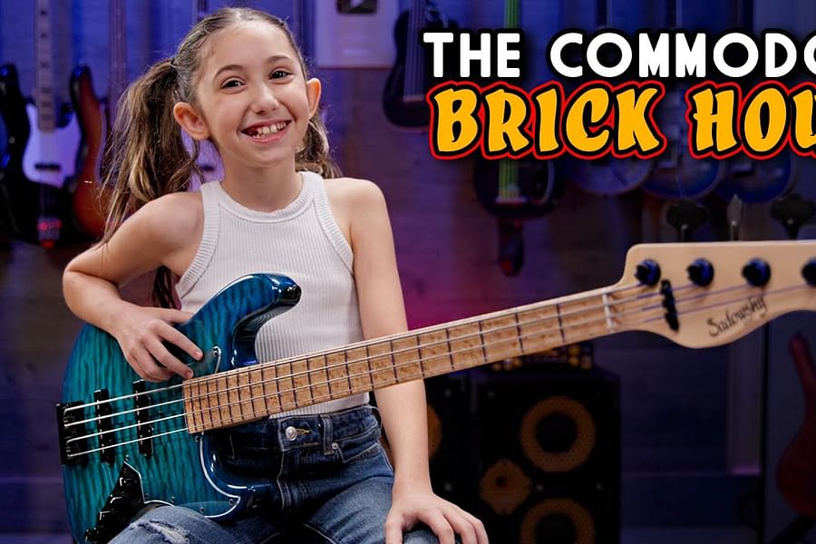 Commodores Brick House bass line