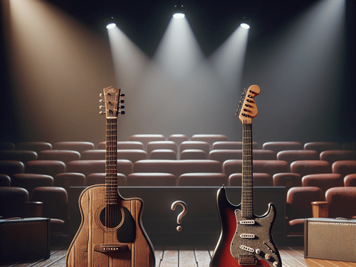 Unplugged Versus Amped: When to Choose an Acoustic Guitar Over an Electric