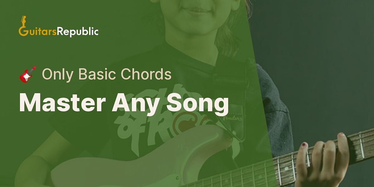 Can you play any guitar song with just the 'basic' chords?