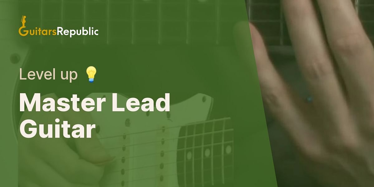 How can I improve my lead guitar skills and soloing ability?