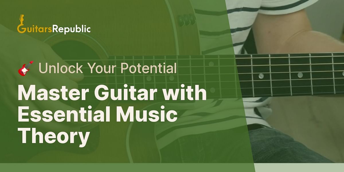 What are the most important music theory topics for playing guitar?