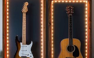 Can household items be used to build a guitar?