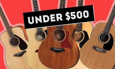 What are some good acoustic guitars under $500?