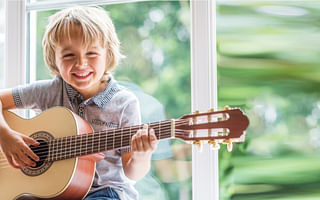 What are the essential musical equipment for a beginner guitarist?