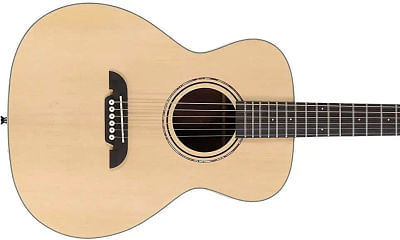 What are the key differences to adapt to when choosing an OM sized acoustic guitar as your primary instrument?